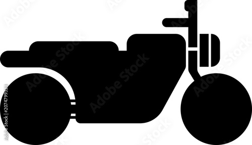 Minimalist Scooter Icon