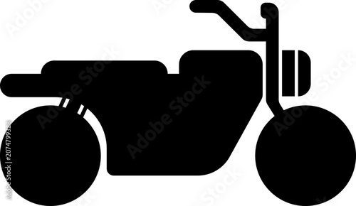 Minimalist Scooter Icon