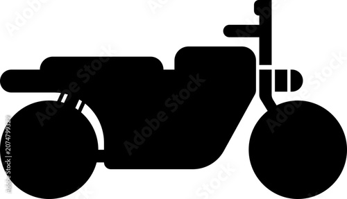 Minimalist Scooter Icon