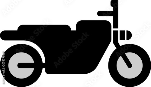 Minimalist Scooter Icon