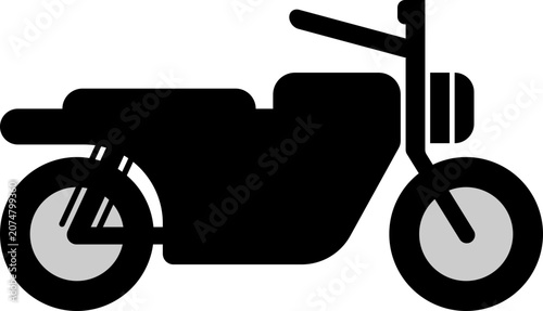 Minimalist Scooter Icon