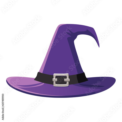 Purple and black flat design sneaker vector