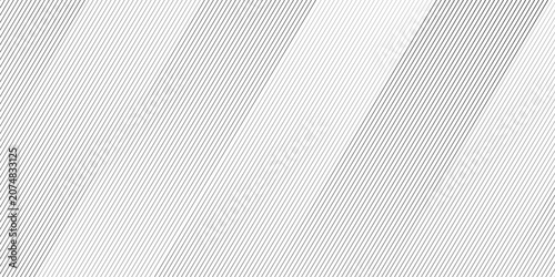 Canvas Print Dynamic oblique white paper parallel stripe fabric textile