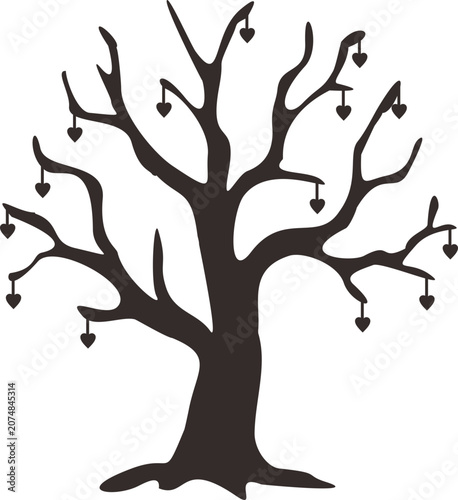 Bare Tree Silhouette
