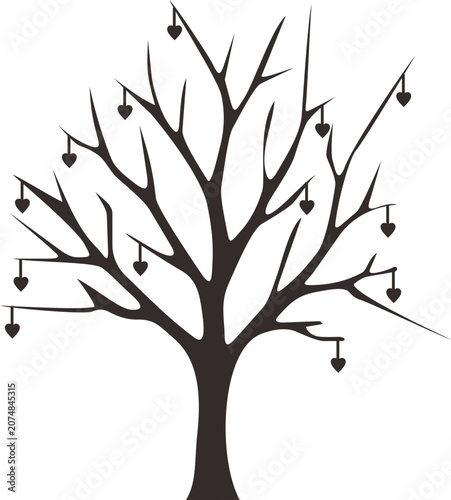 Bare Tree Silhouette