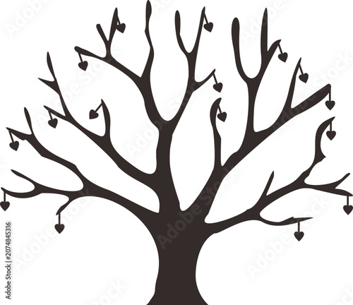 Bare Tree Silhouette