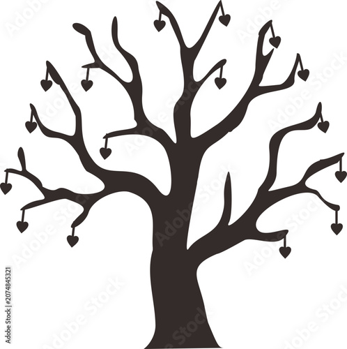 Bare Tree Silhouette