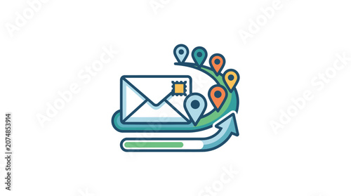 Email Communication Digital Messaging Service.