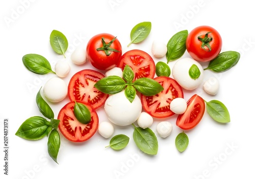 mozzarella and tomato