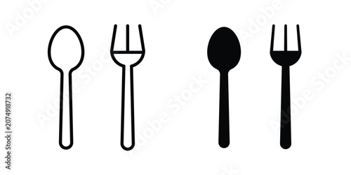 Spoon and Fork Icon