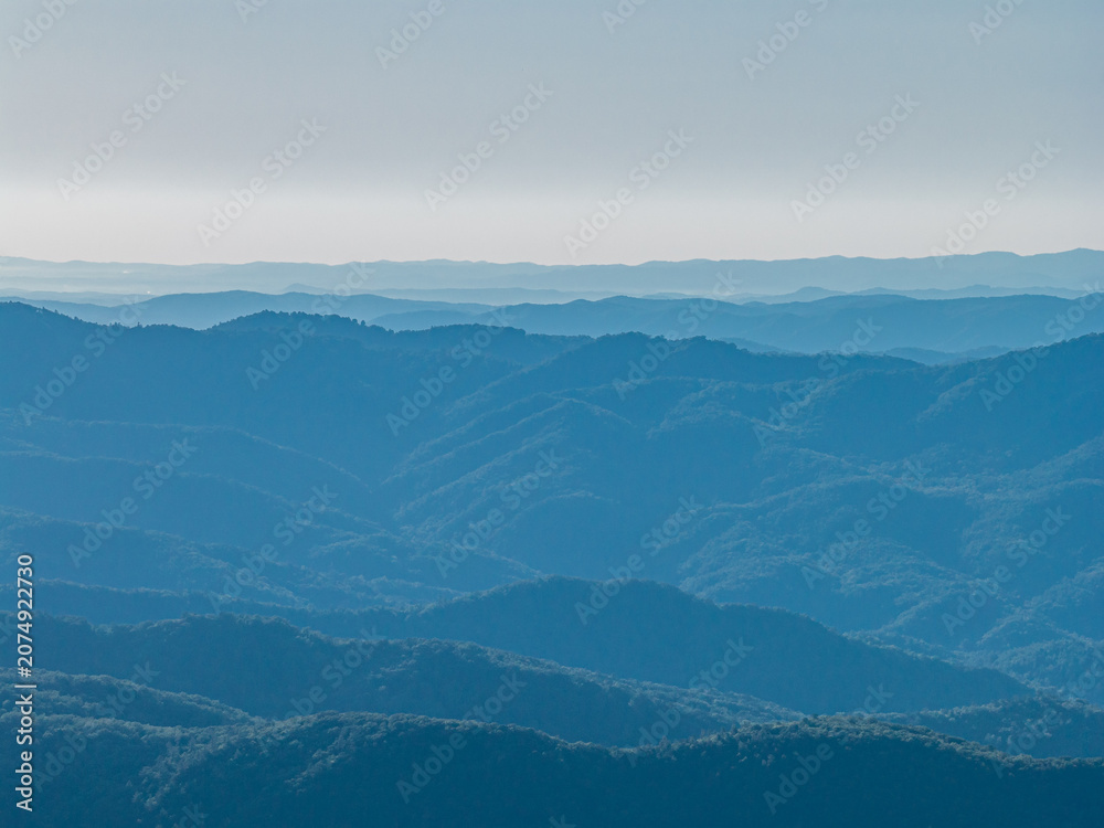 Naklejka premium grandfather mountain, NC