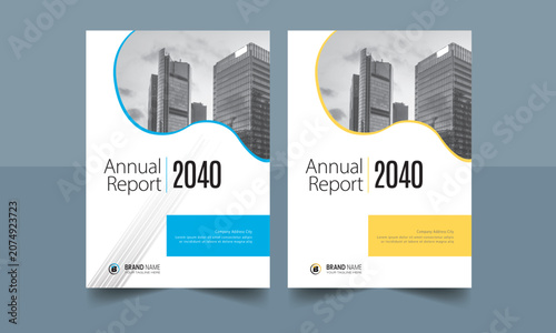 Annual Report Cover / Brochure Design Template	