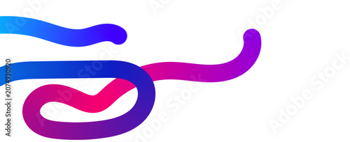 3D dynamic wave background with colorful line pattern. Vibrant abstract neon ribbon layout, fluid spiral swirl, and organic doodle curve for sport poster.