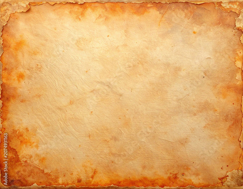 古い紙の背景テクスチャ アンティークな羊皮紙の質感/Old paper texture background. Vintage parchment paper sheet.
