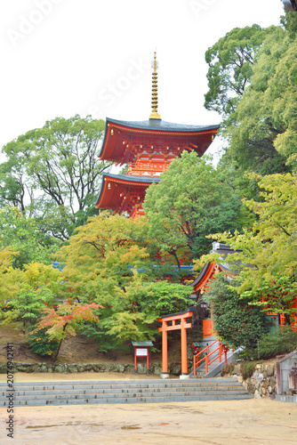 須磨寺の三重塔