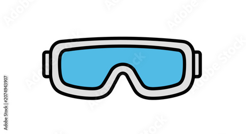 Protective eyewear for sports and outdoor activities