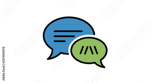 Chat Bubbles for Communication and Discussion