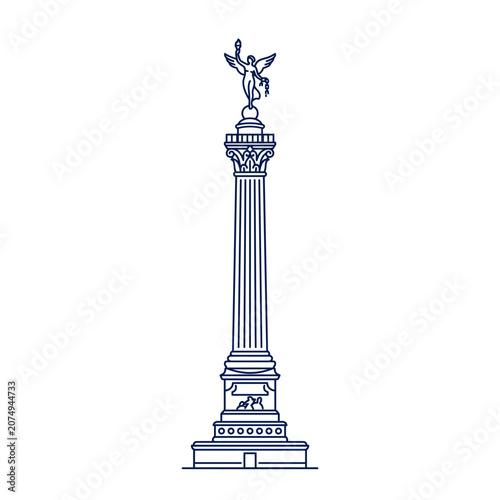 French Celebration Bunting Flags Vector