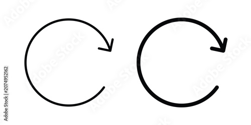 Konstfotografi Rotate right icon