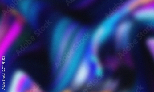 Obraz na plátně Abstract glowing nebula with cosmic swirls and light streaks