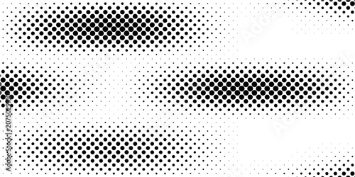 Foto Halftone Dots Pattern Background, Retro Pop Art Comic Texture For Graphic Design