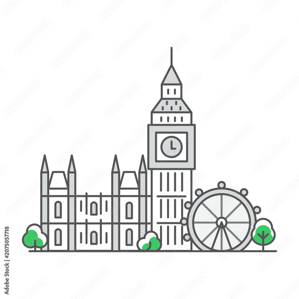 Fototapeta premium Historic City