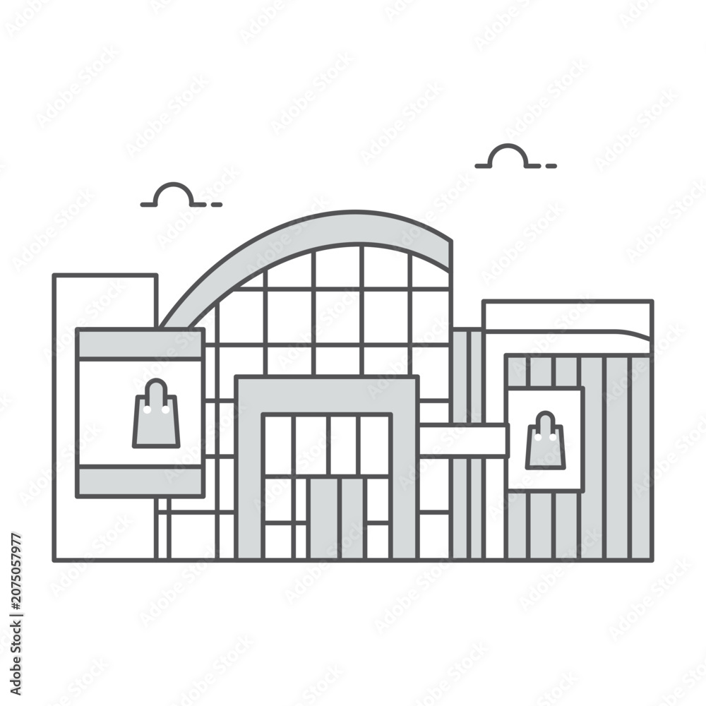 Obraz premium Shopping Mall