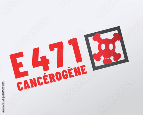 additif alimentaire E471 (émulsifiant) - mono et diglycérides d'acides gras