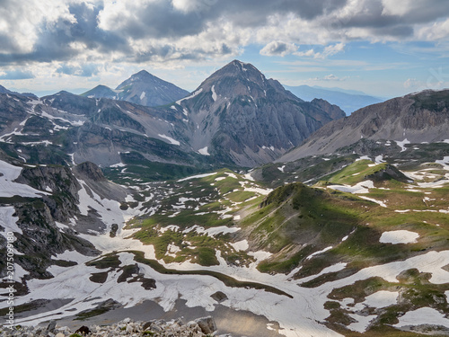 Fotografía Cielo estivo sulle montagne del GRAN SASSO D'ITALIA