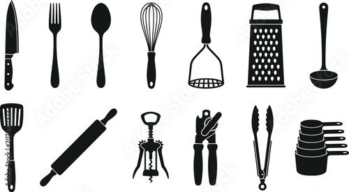 Foto Professional restaurant kitchen culinary cooking baking meal preparation home ch