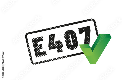 E407 - Carraghénane - Agent de texture cancérogène