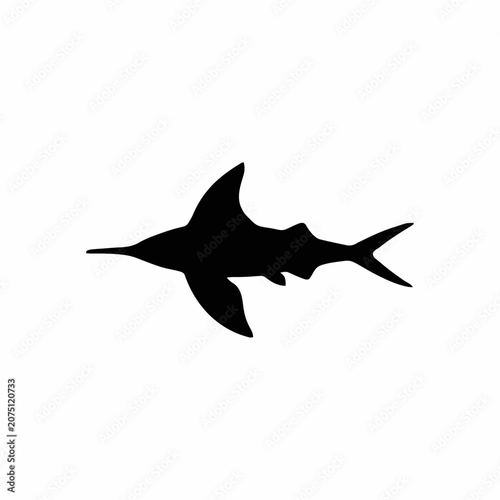 Fototapeta premium shark vector illustration