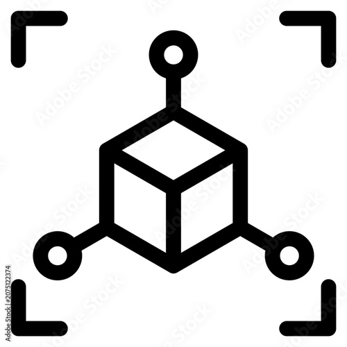 3D Cube Icon