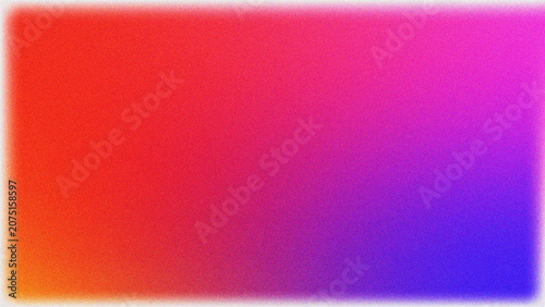 Red blue purple noisy gradient abstract background. Grainy gradient abstract background for web banner poster design, grain texture effect, copy space, Backdrop.