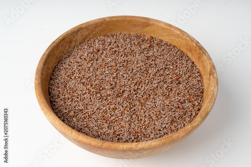 Plantago ovata seeds, Psyllium husk, isabgol dietary fiber or ispaghula