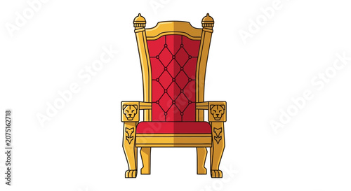 Luxury Red Armchair Furniture.