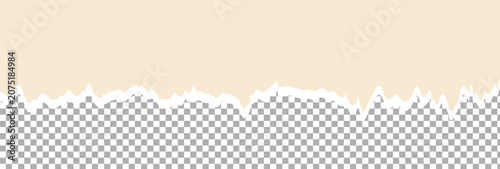 Tableau sur toile isolated grunge header background