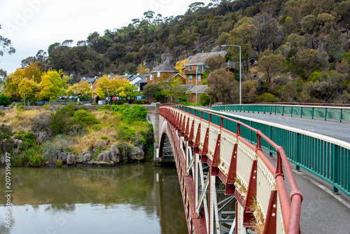 Obraz w ramie King’s Bridge in Launceston - Tasmania
