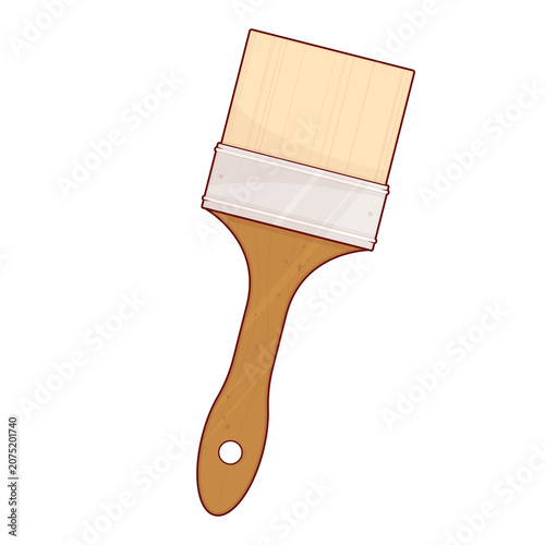 Paint Brush illustration cartoon cute