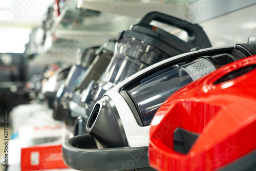 A Showcase of Modern Vacuum Cleaners Featuring Diverse Designs and Advanced Technologies for Effective Home Cleaning Solutions