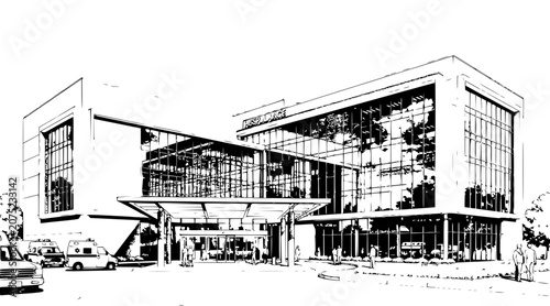 modern office building exterior