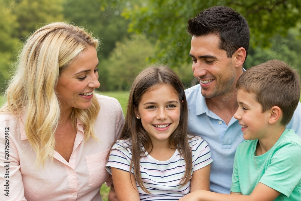Obraz premium Portrait of a family