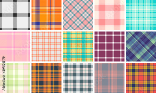 Canvastavla Fall inspired plaid set created for lifestyle branding