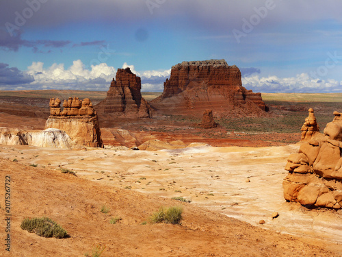 Fotografia Utah desert bizarre landscape Goblin Valley State Park