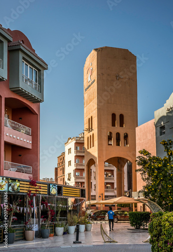 Modern coastal resort development and