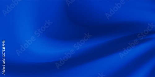 Abstract vector background luxury blue cloth or liquid wave or wavy folds of grunge silk texture satin velvet material, luxurious background or elegant wallpaper