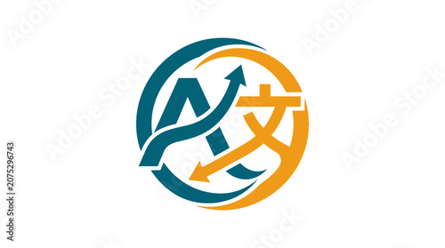 Business Finance Logo Design Symbol.