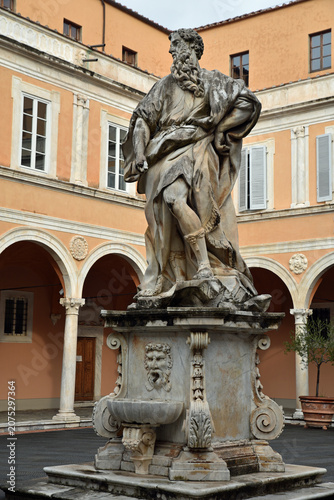 Cour Renaissance à Pisa. Italie	
