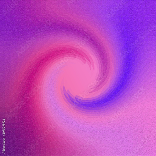 Canvas Print Abstract purple and pink swirl background with textured oil paint effect