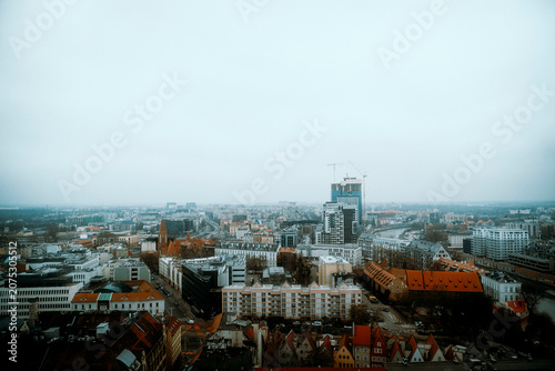panorama of the city of breslau